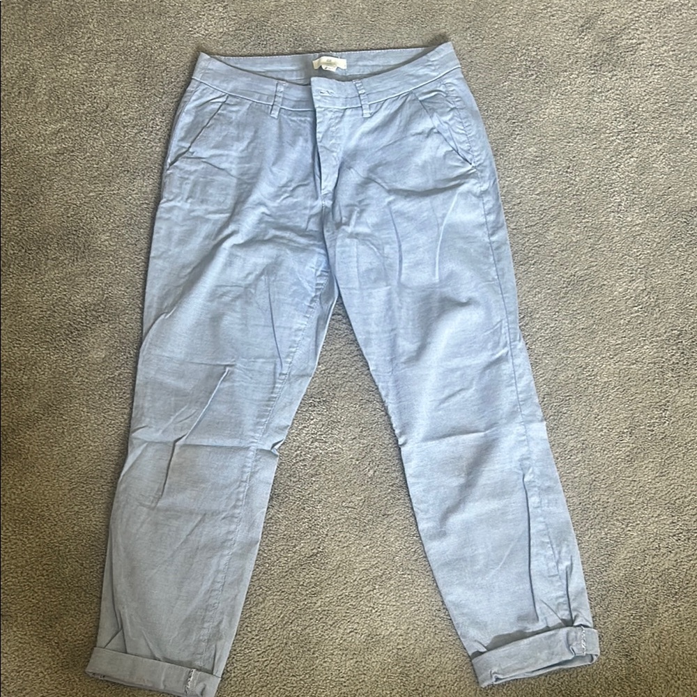 H&M Women's Light Blue Trousers